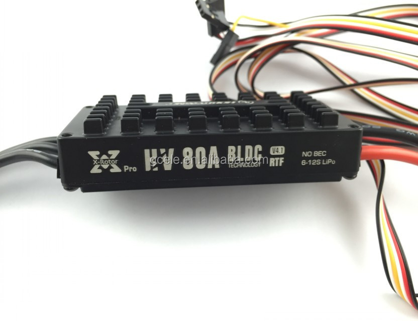 Hobbywing XRotor Pro HV 80A ESC for Agricultural Drones/drone crop sprayer parts,80A ESC For Agricultural parts