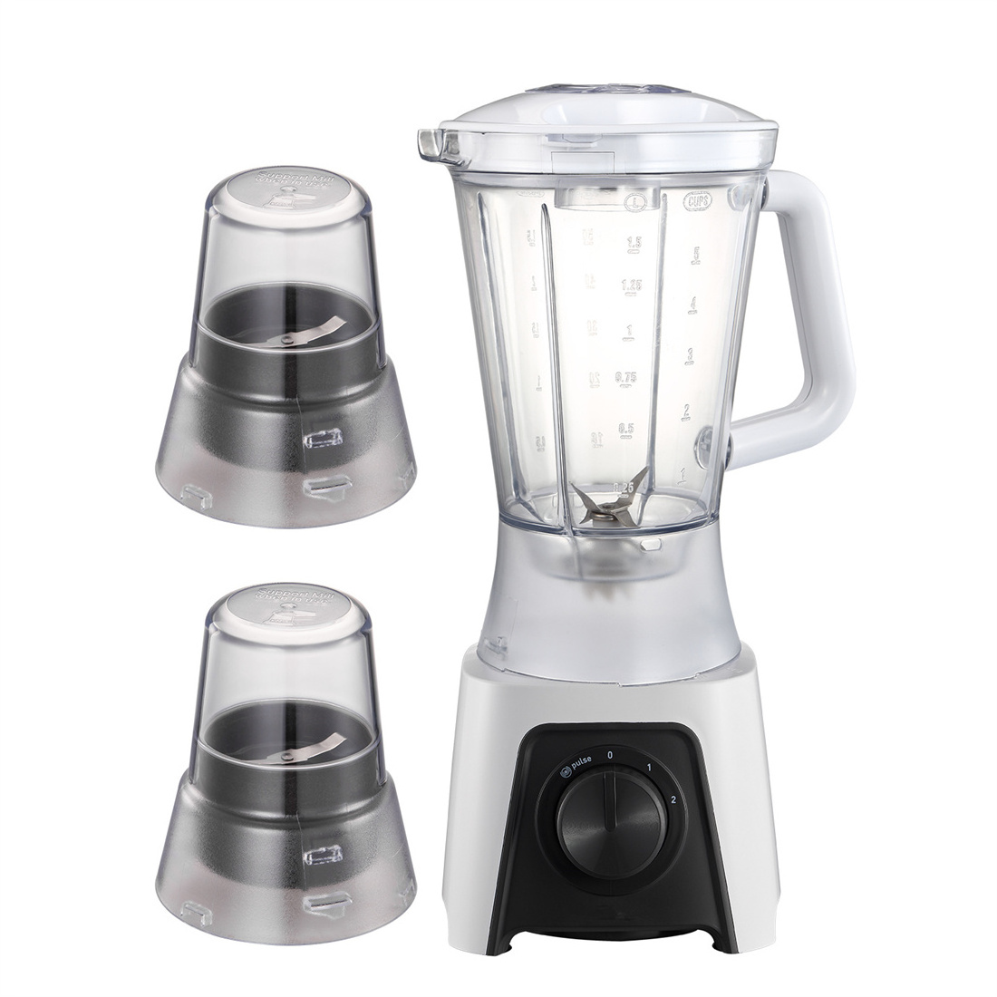 2 In 1 Electric Blender With Small Grinder