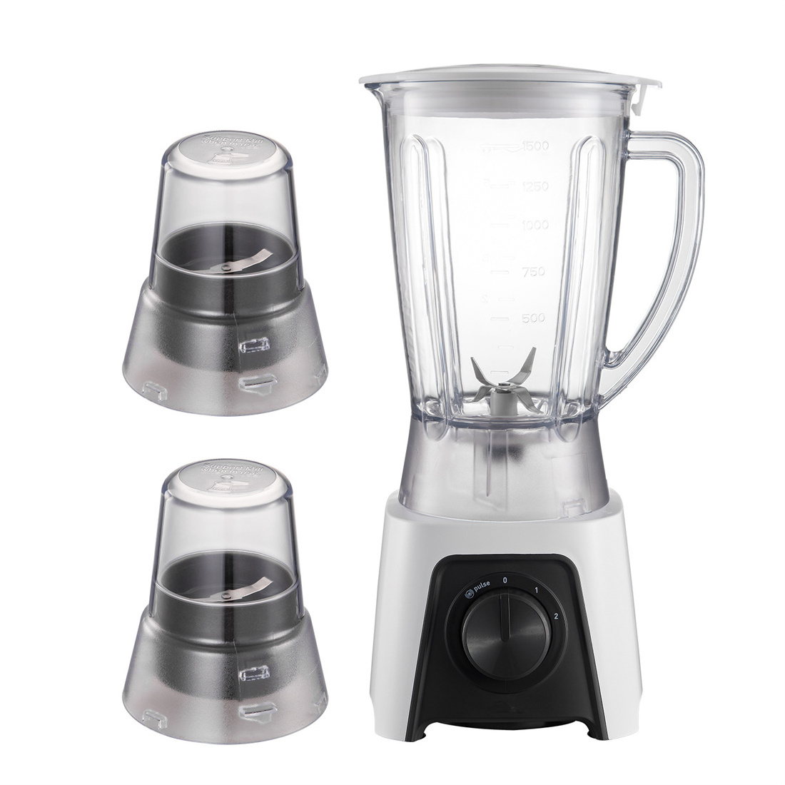 2 In 1 Electric Blender With Small Grinder