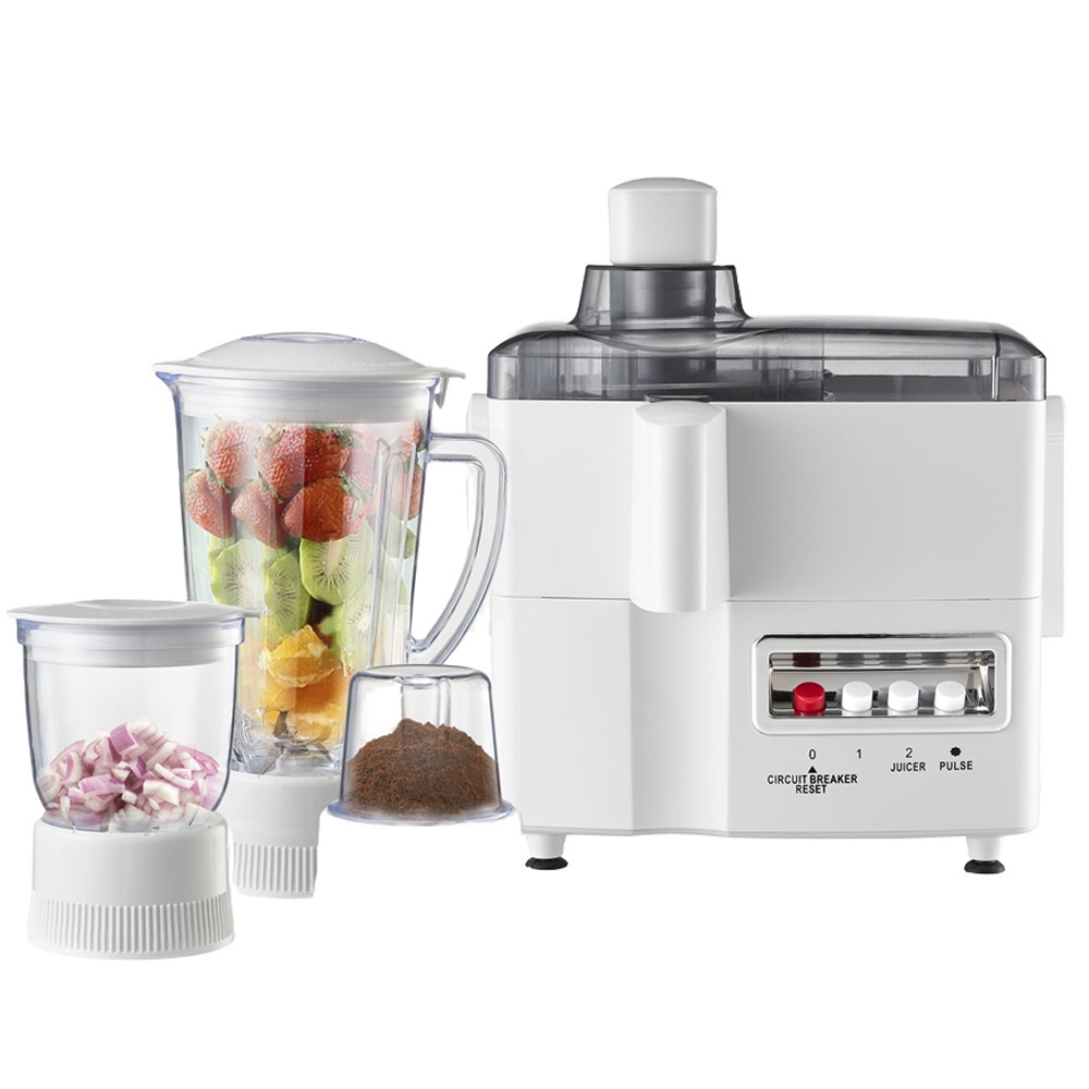 4 in 1 Multi-Purpose Household Kitchen Appliance Food Processor Juicer and Mixer Mechanical Electrical Blender