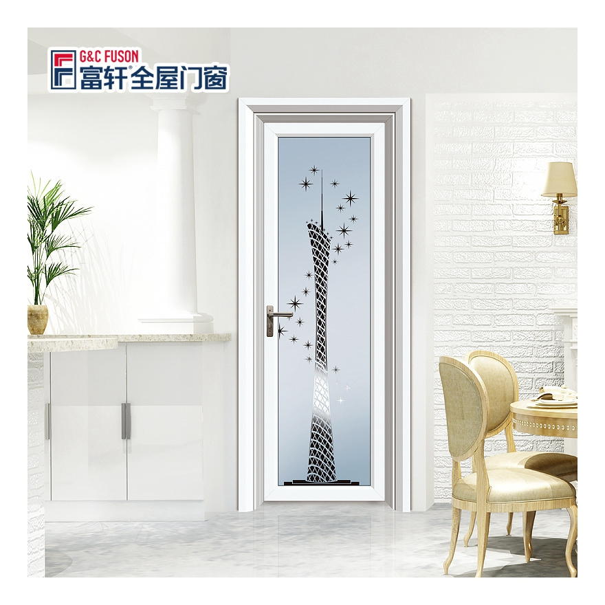 Hot Selling Double Glazed Floor Ceiling Ceiling Window Corridor Indoor Special Glass Door Aluminum Casement Door