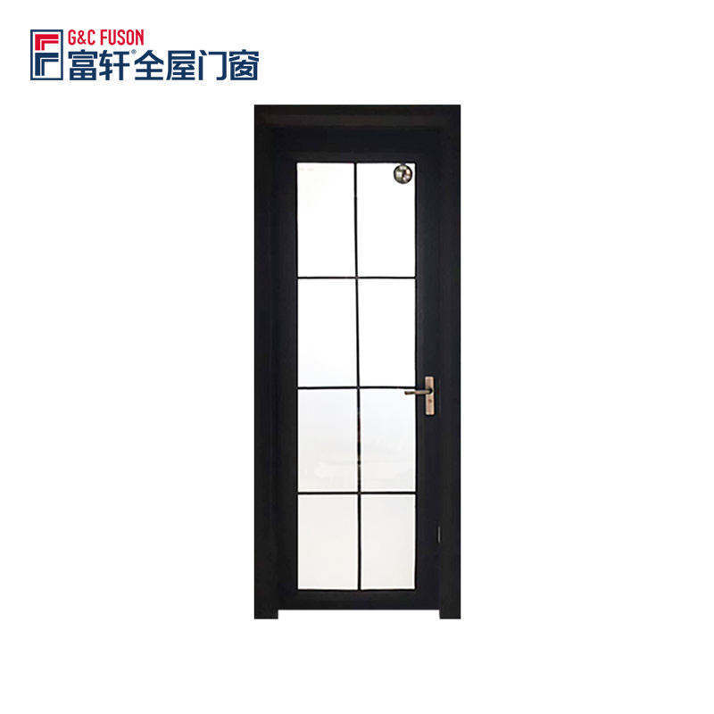 Foshan Patio Glass Doors Metal Frames Windows Grill Aluminum Casement Door Design