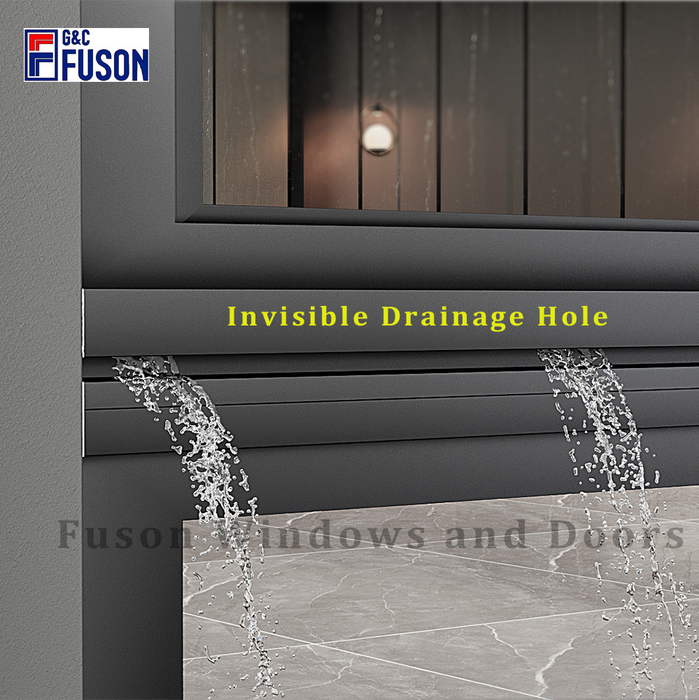 Aluminum Sliding Window Residential Good water air tightness heat insulation sound proofing Window