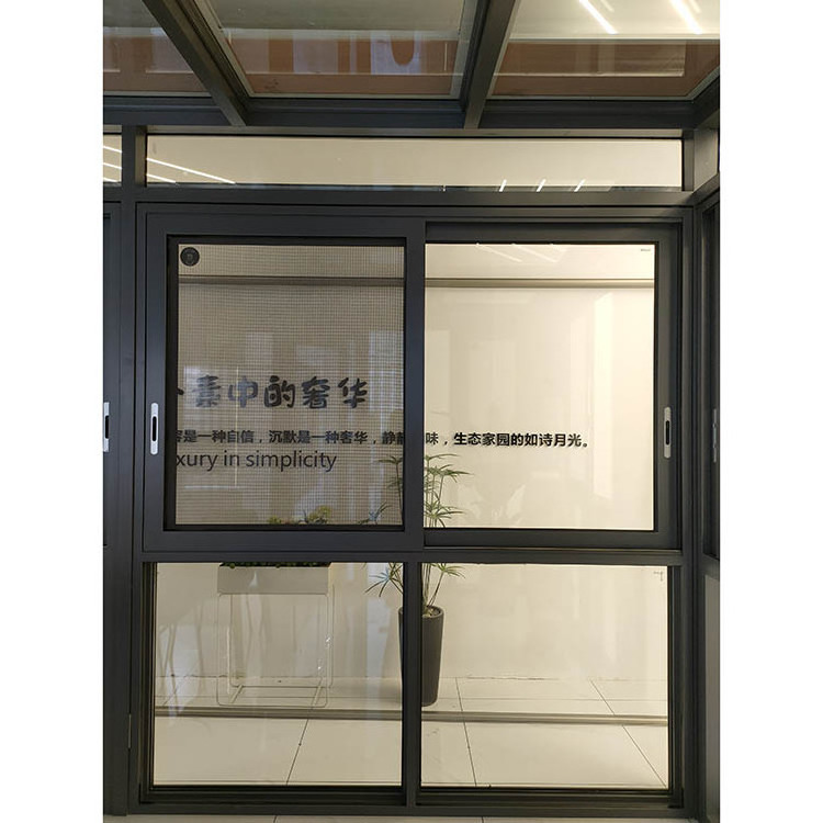 Manufacturer Aluminum Alloy Frame Double Glass Sliding Windows and Doors