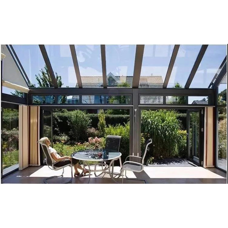 Sunroom Aluminum German Hardware waterproof Outdoor Glass Room outdoor room