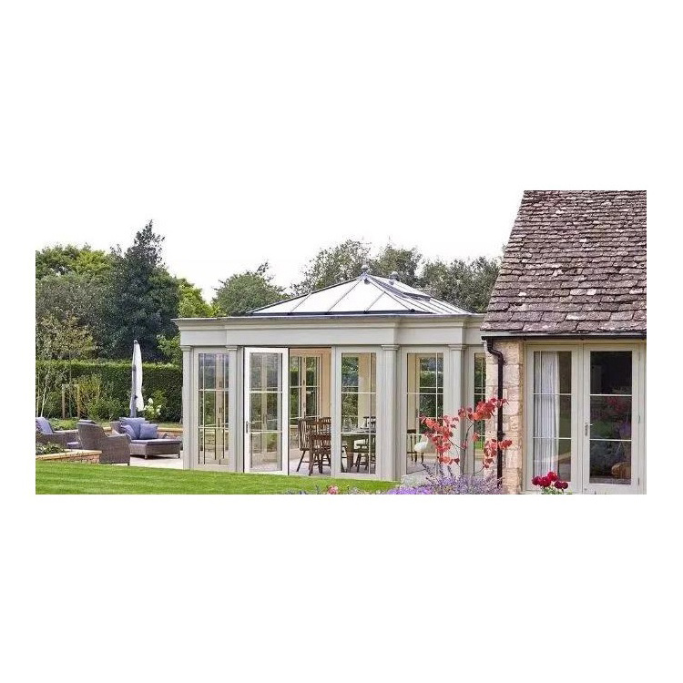 Sunroom Aluminum German Hardware waterproof Outdoor Glass Room outdoor room