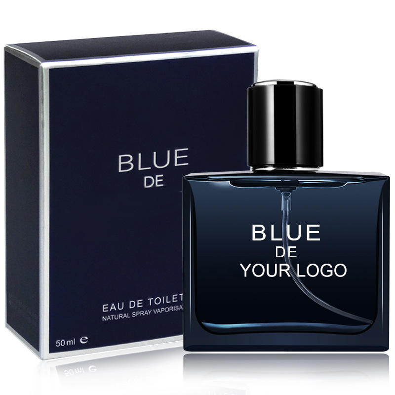 Cheap Price 50ml Men Suppliers Perfumes 48 hours Long Lasting Blue De Perfume Spray Sea Smell Cologne for Men Perfume