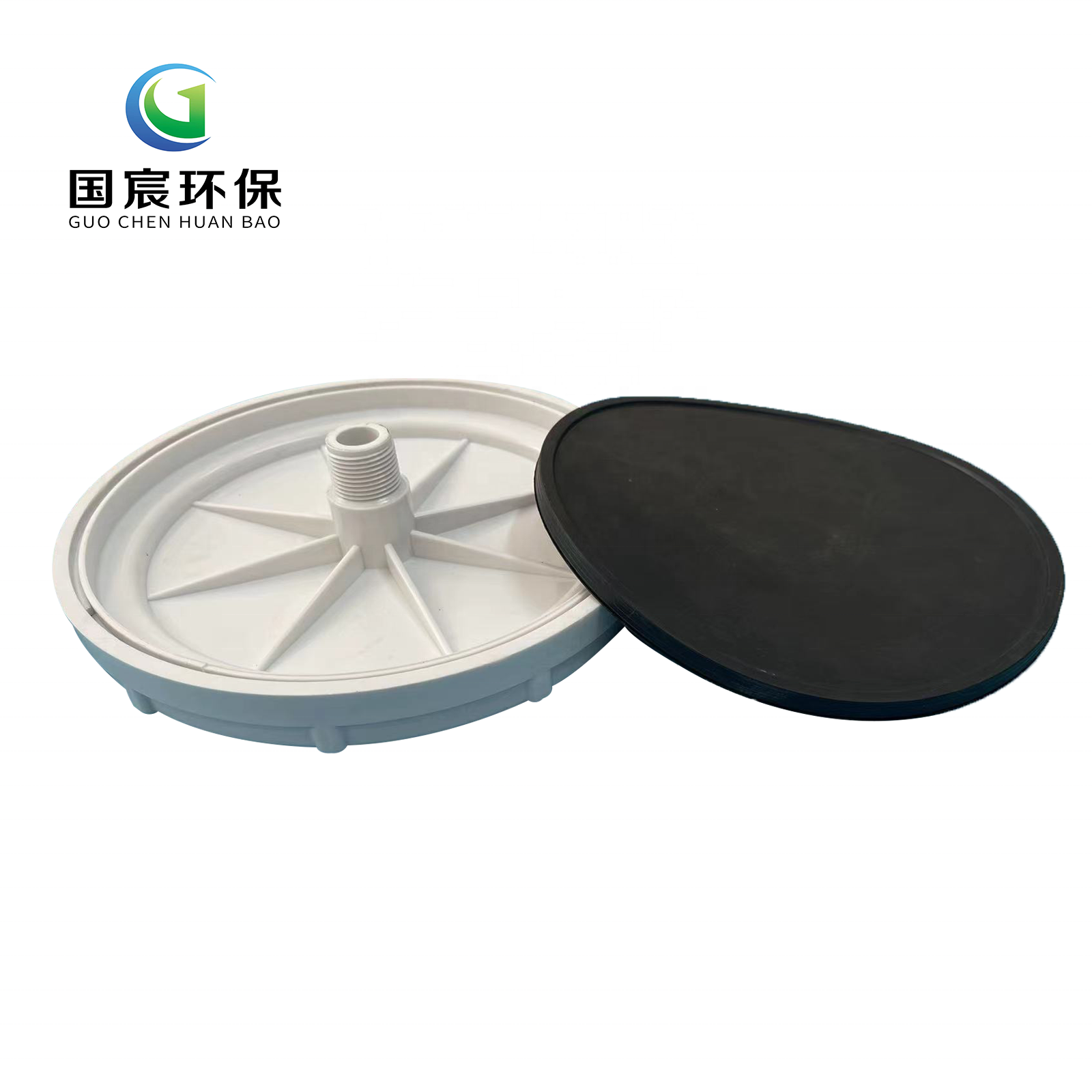 Membrane disc aerator fine bubble disc diffuser and fine air bubbles disc diffuser for water treatment