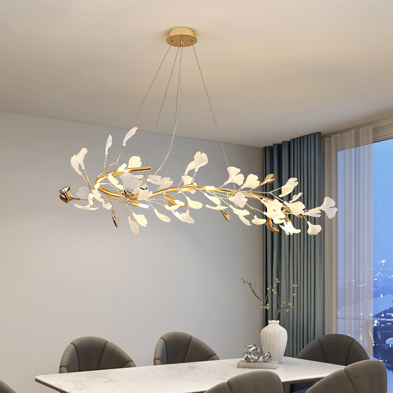 Factory Nordic Creative Firefly Chandelier Hanging Lamp Contemporary LED Fixtures for Home Pendant Light