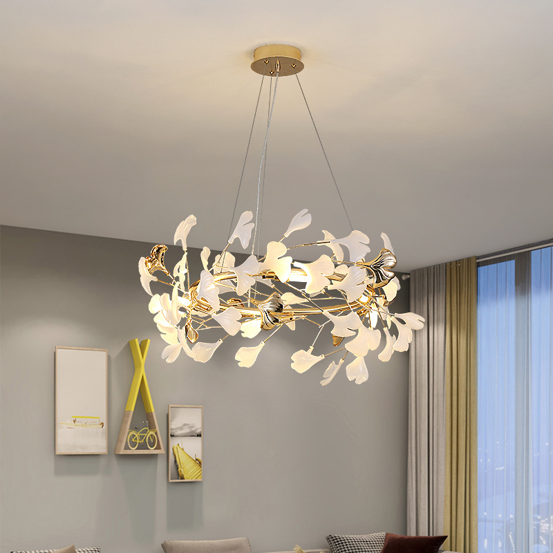 Factory Nordic Creative Firefly Chandelier Hanging Lamp Contemporary LED Fixtures for Home Pendant Light