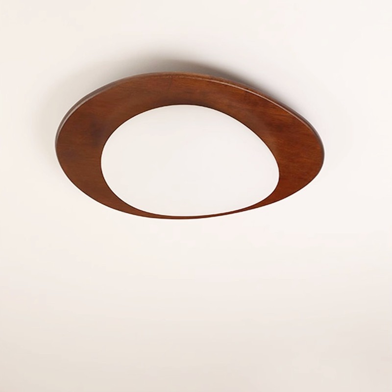 Hot selling Surface Mounted lamp ceiling wood creative modern led ceiling wood light fixtures for bedroom