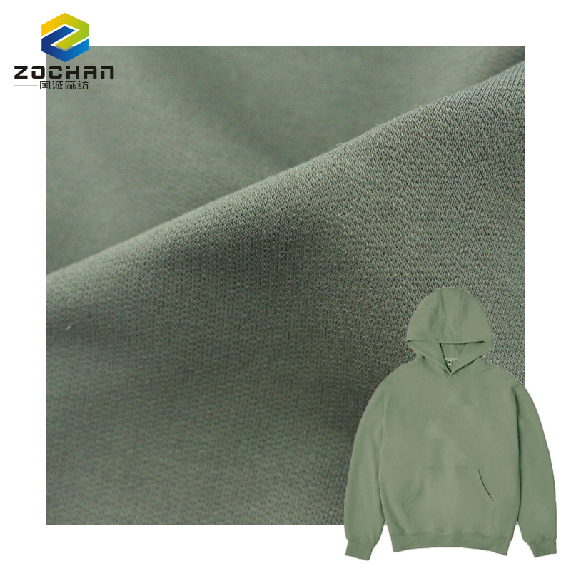 Wholesale 67% Bamboo 29% polyester 4% spandex brushed terry fleece knitting fabric for Sweatshirt