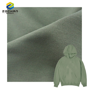 Wholesale 67% Bamboo 29% polyester 4% spandex brushed terry fleece knitting fabric for Sweatshirt