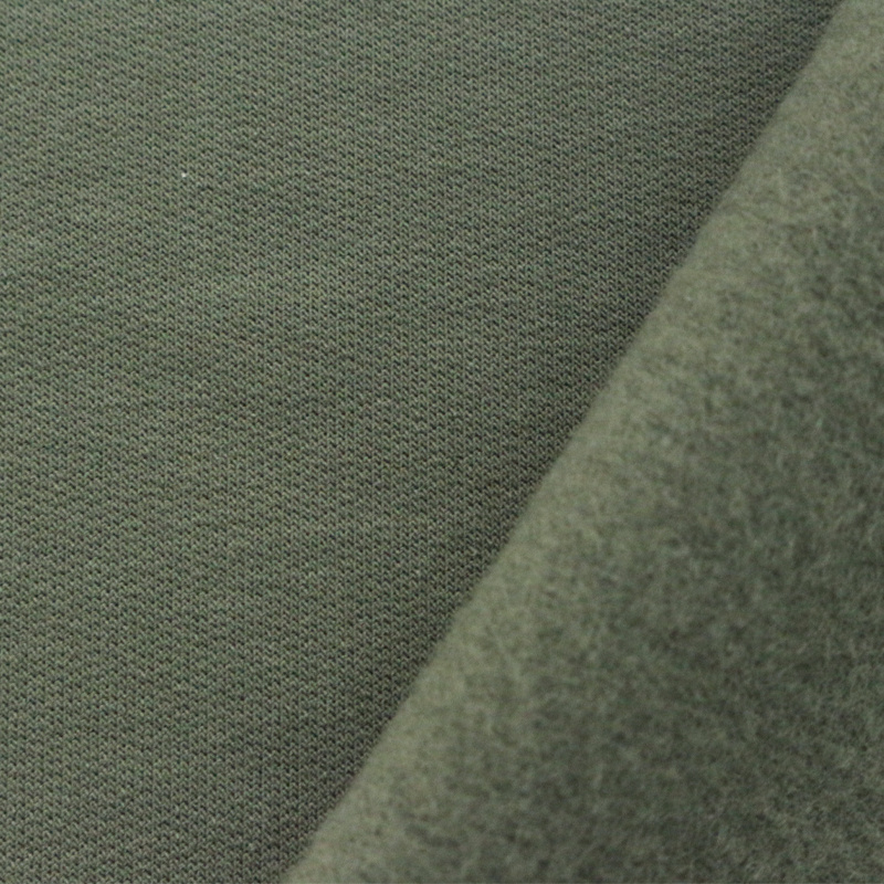 67% Bamboo 29% polyester 4% spandex brushed terry fleece knitted fabric for clothing