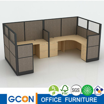 office table 3 person office workstation/office furniture reception desk