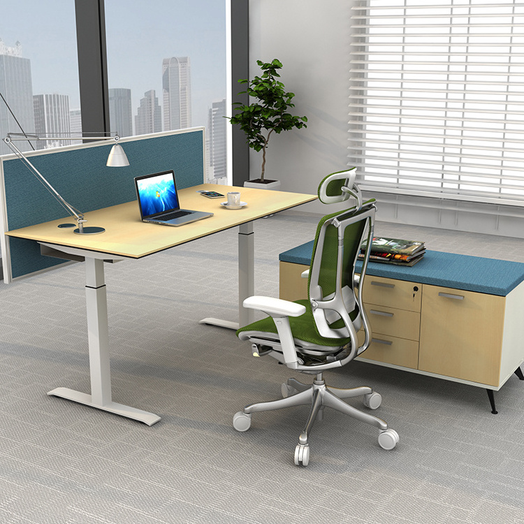 Well Designed electric adjustable height mechanisms executive office desk