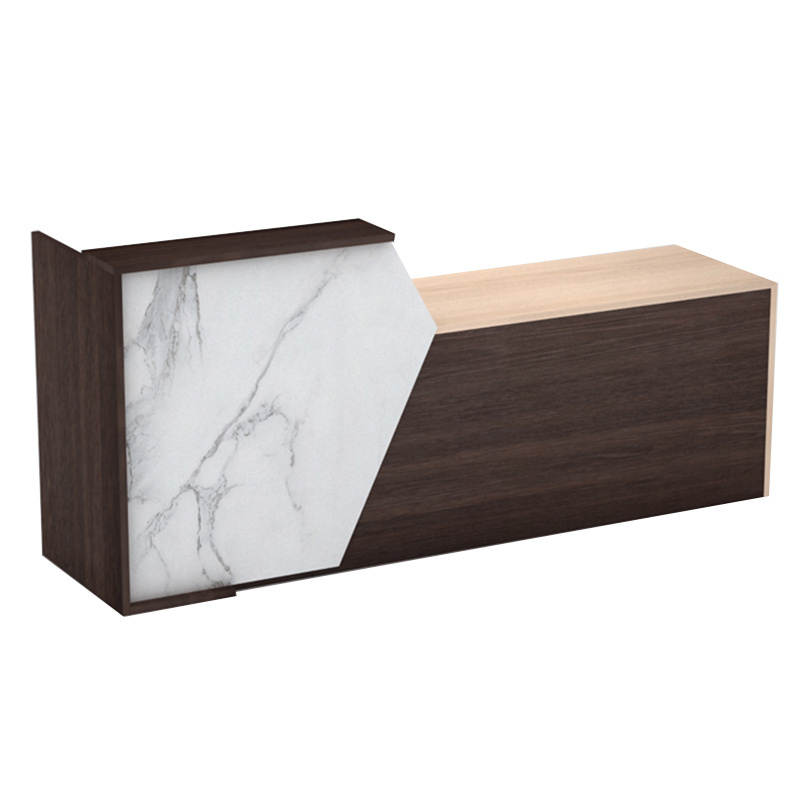 modern office front counter nail beauty salon reception desk