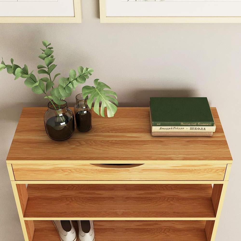 Modern design living room furniture wooden shoe rack cabinet for sale