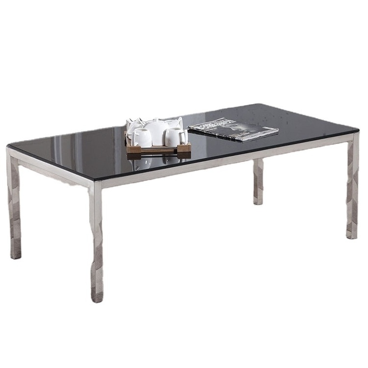 Home furniture rectangle center table marble coffee tables modern luxury coffee table for living room