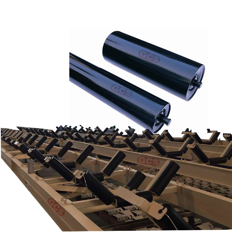 belt conveyor used standard conveyor idler roller carrier trough return roller