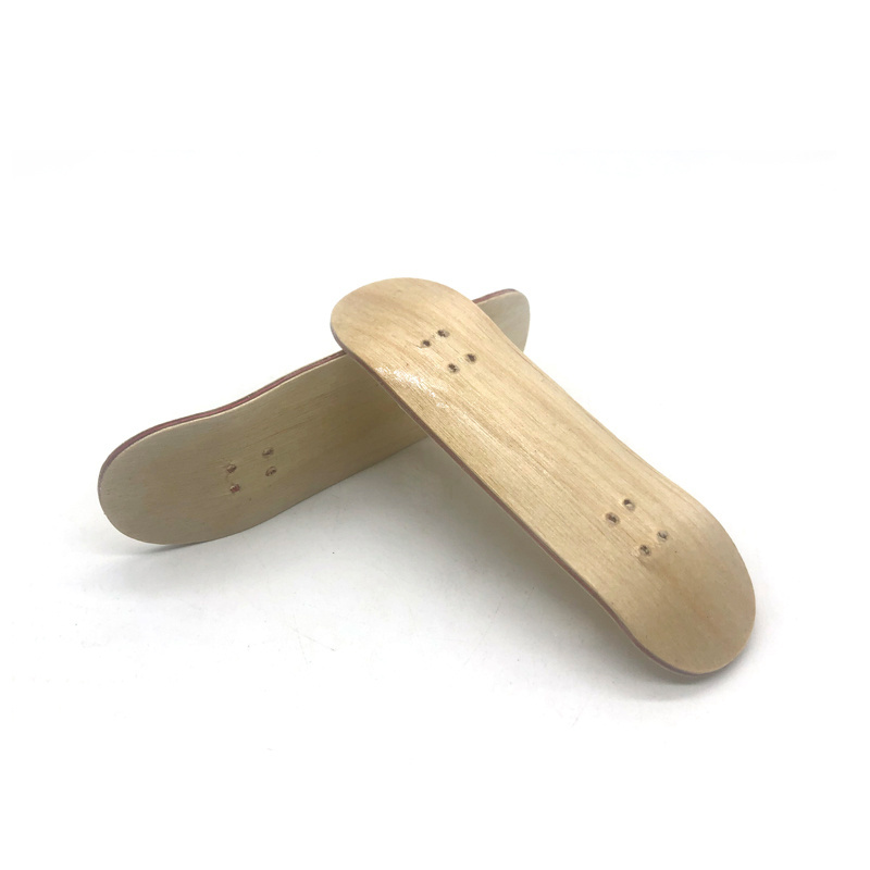 Mini finger skateboard 5 layers professional maple leaf children adult blank deck 100 * 30MM fingertip skateboard