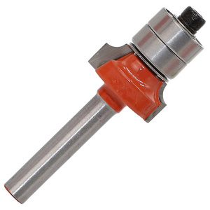 1pc 6mm Shank Corner Round-Over Edging Wood Router Bit With Bearing Tungsten Carbide Router Bits Ror Wood Woodworking Tools