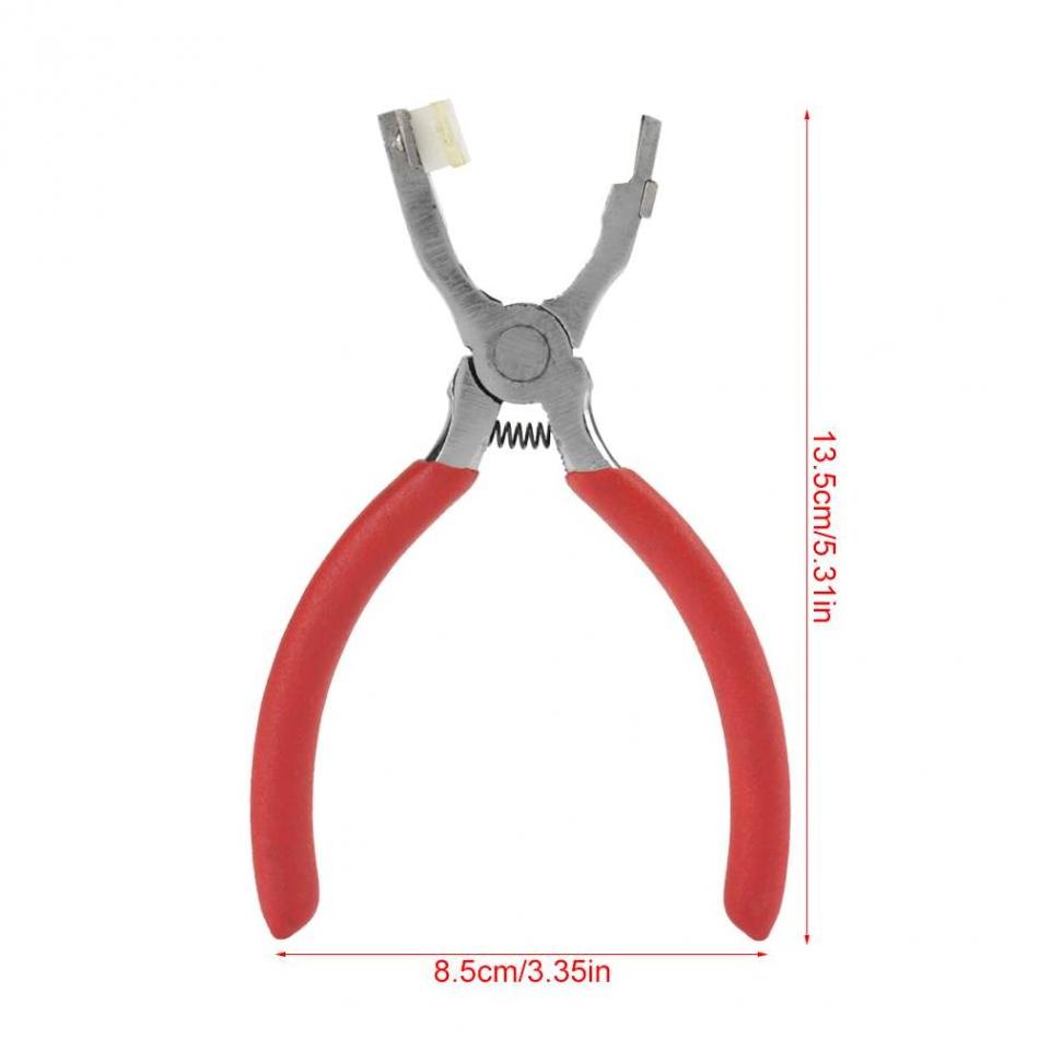 4mm Silent Leather Hole Punch Stitching Hand Pliers Leather Craft Tool