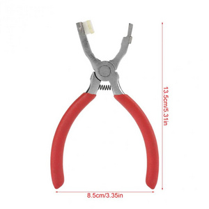 4mm Silent Leather Hole Punch Stitching Hand Pliers Leather Craft Tool