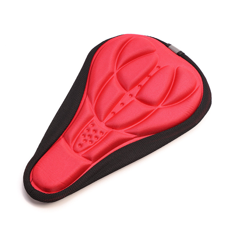 Hot Sale Bike Cushion Pad Men Women Thick Cycling Bicycle Sponge Pad Seat Saddle Cover Outdoor Bike 3D Sports Pad 4 Colors