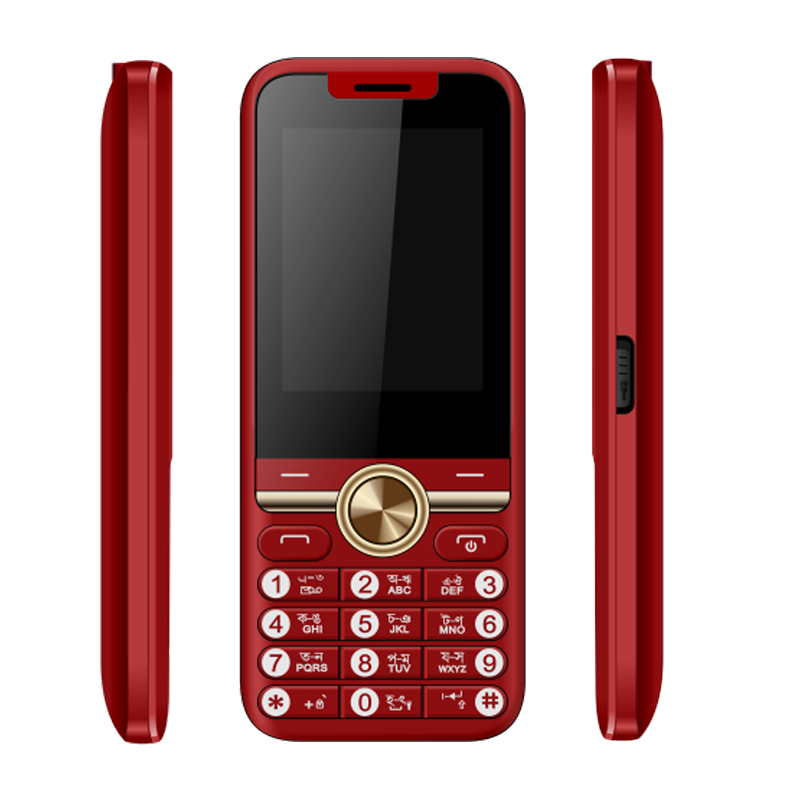 GC D168 2.4 inch Bulk wholesale Kai OS System mobile phone Bar feature new 0.3MP REAR camera Dual SIM card convenient