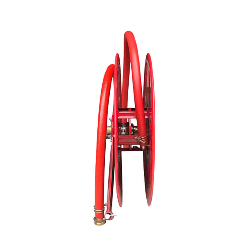 Fire hose reels for fire extinguishers