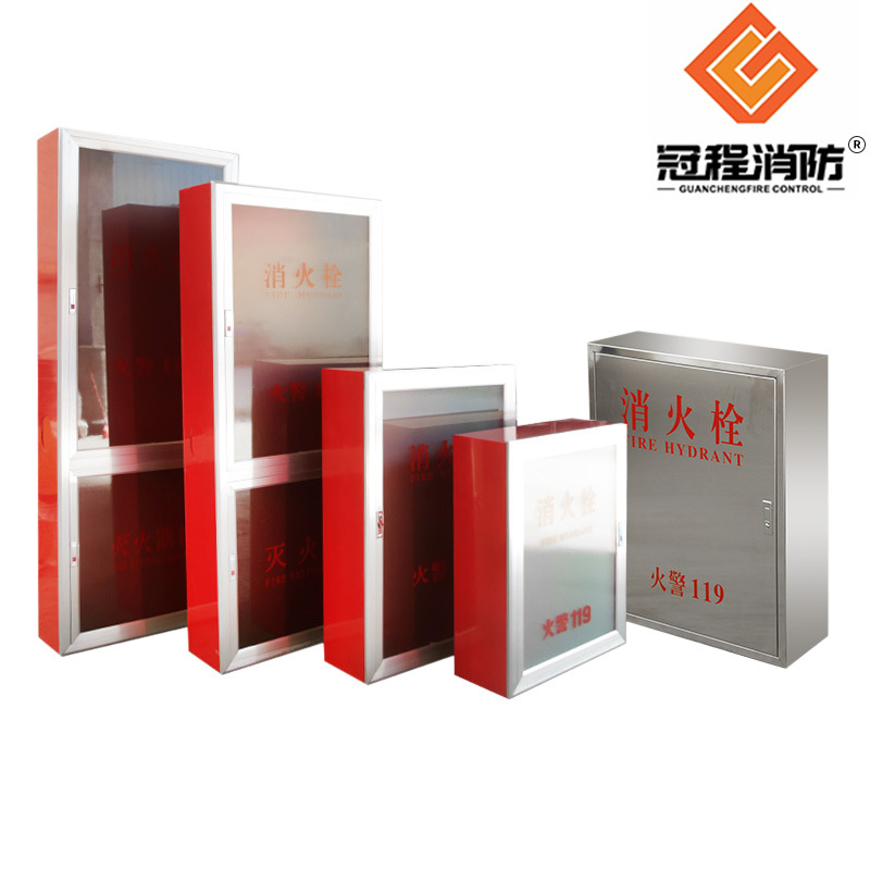 Factory supply fire fighting equipment durable fire hose cabinet