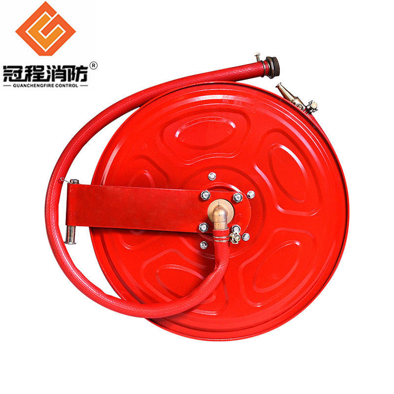 Fire hose reels for fire extinguishers