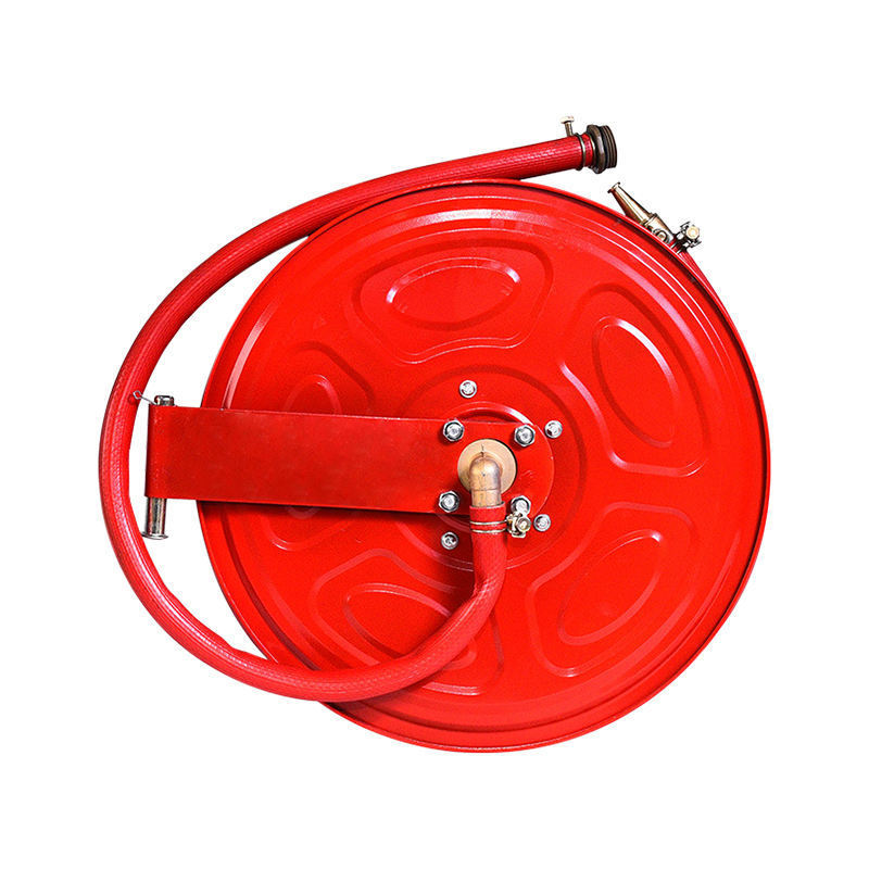 Fire hose reels for fire extinguishers