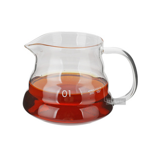 Highwin Borosilicate Clear Glass Rnage Liquid Coffee Drip Kettle