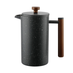 Portable Coffee Maker Filter Cafetiere 304 Stainless Steel Camping French Press