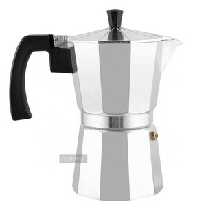 Highwin Customized Logo Colors Aluminum Espresso Mocha Coffee Maker Mocha Pot