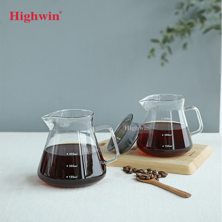 Glass Coffee Carafe Pour Over Coffee Dripper Coffee Maker