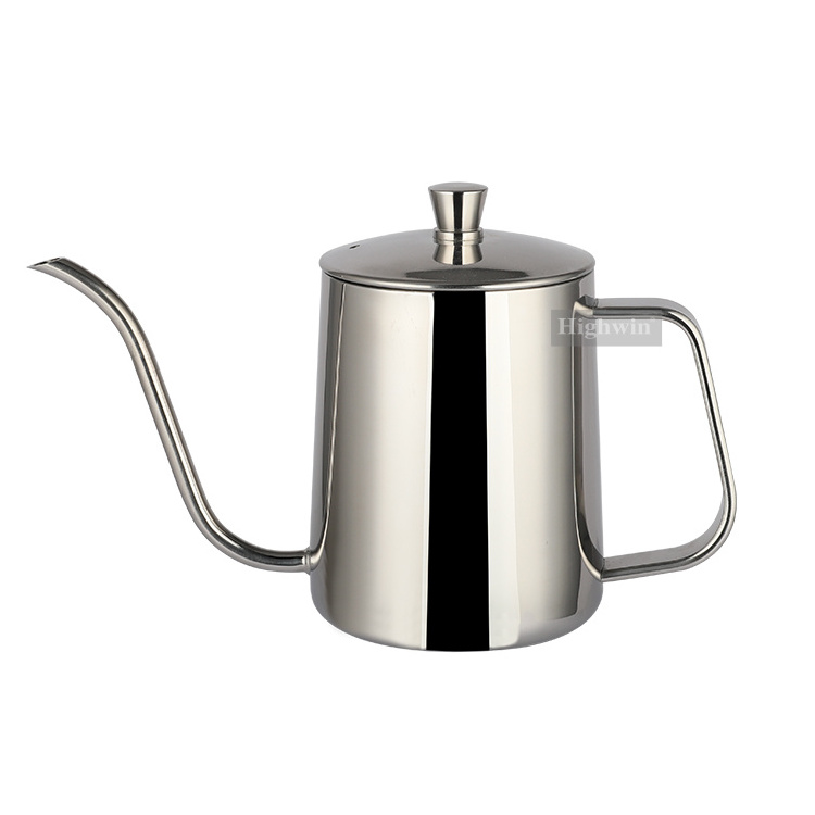 Highwin Factory Stainless Steel Tea Coffee Pot Pour Over Coffee Kettle