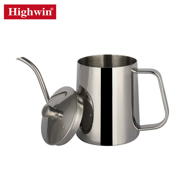 Highwin Factory Stainless Steel Tea Coffee Pot Pour Over Coffee Kettle