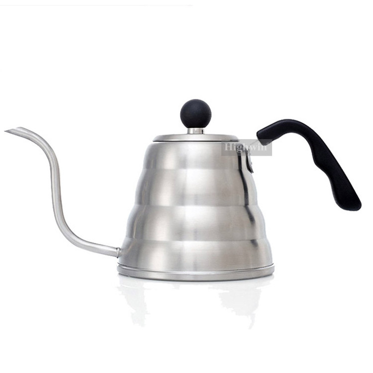 Highwin Stainless Steel Teapot Gooseneck Pour Over Coffee Dripper Kettle