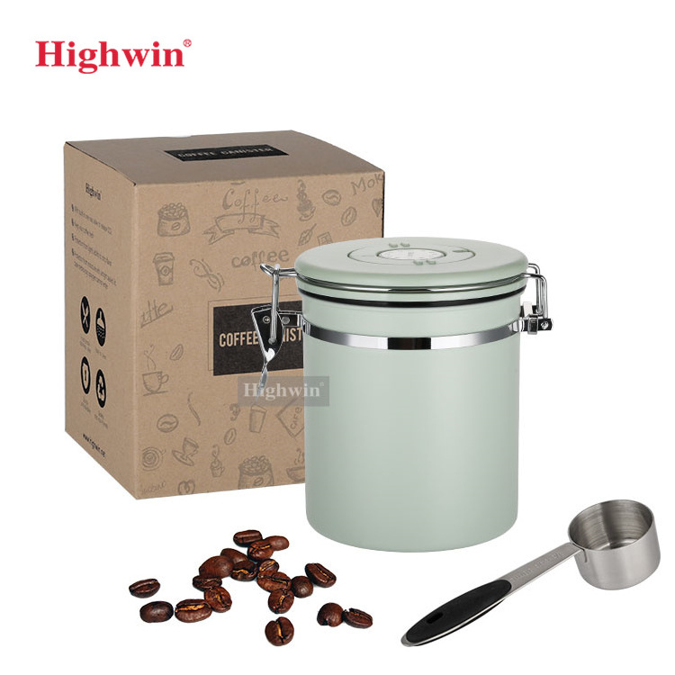 Highwin Mint Green Coffee Mug Travel French Press Mug Coffee Kettle Coffee Set