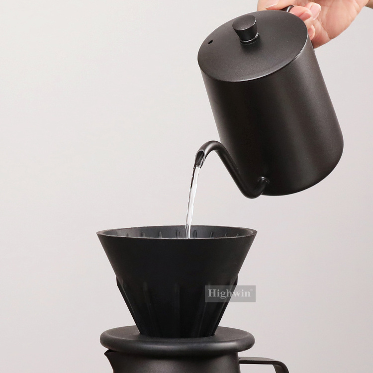 HIGHWIN Collapsible Coffee Dripper Pour Over Coffee Filter Food Grade Silicone Reusable Coffee Dripper