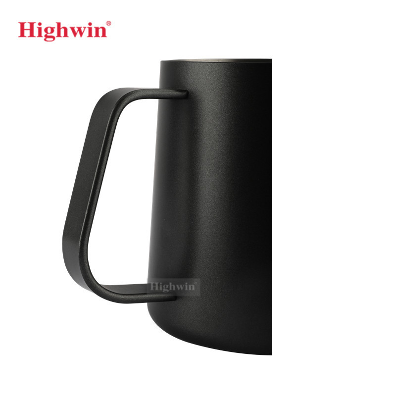 Highwin New Gooseneck Spout Coffee Drip Kettle Black Stainless Steel Pour Over Kettle Coffee