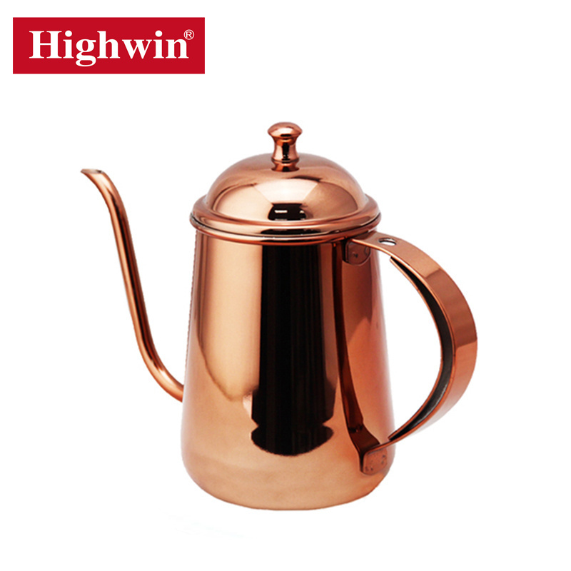 HIGHWIN Stainless Steel Gooseneck Drip Coffee Kettle Pour Over Coffee Maker