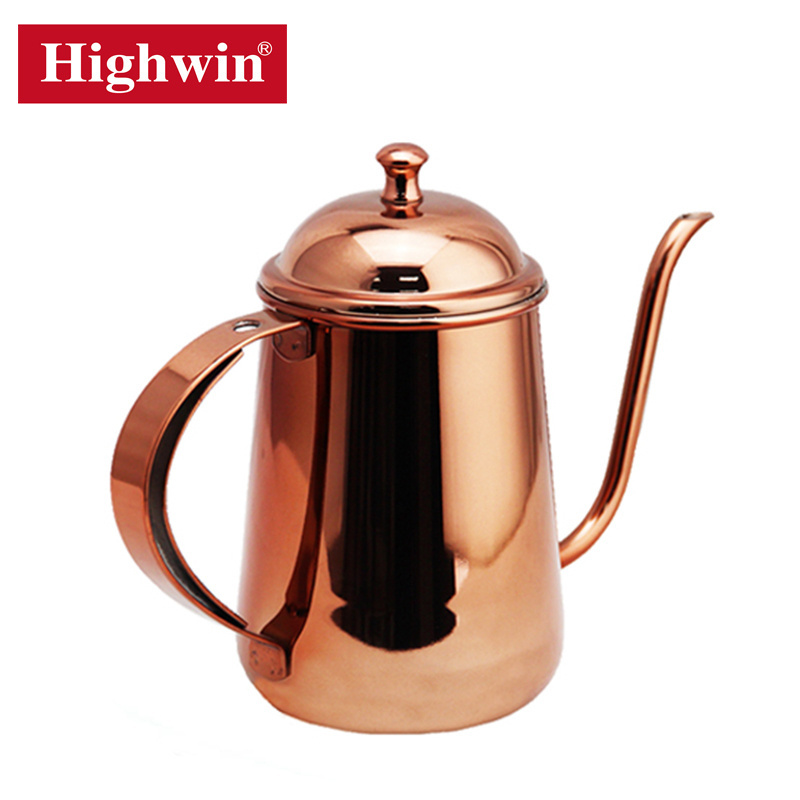 HIGHWIN Stainless Steel Gooseneck Drip Coffee Kettle Pour Over Coffee Maker