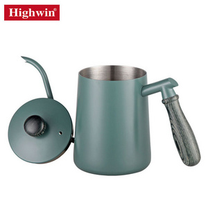 HIGHWIN Pour Over Coffee Kettle Stainless Steel Drip Gooseneck Coffee Kettle