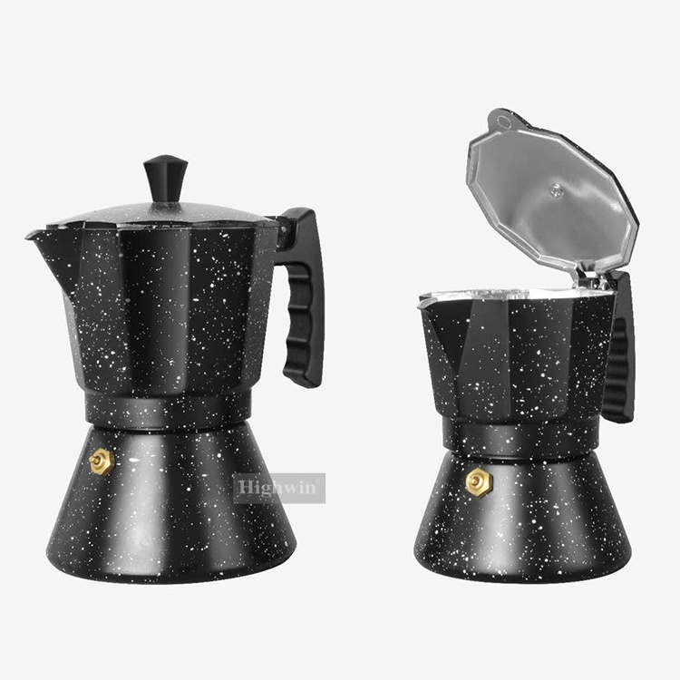 3/6 Cup Small Moka Pot Espresso Coffee Maker Moka Pot Mocha Pot Espresso