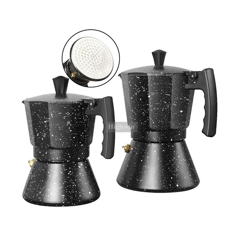 3/6 Cup Small Moka Pot Espresso Coffee Maker Moka Pot Mocha Pot Espresso