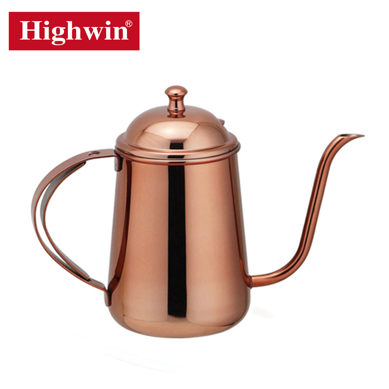 HIGHWIN Stainless Steel Gooseneck Drip Coffee Kettle Pour Over Coffee Maker